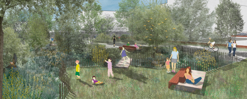 Aménagement du jardin Claudia Cardinale