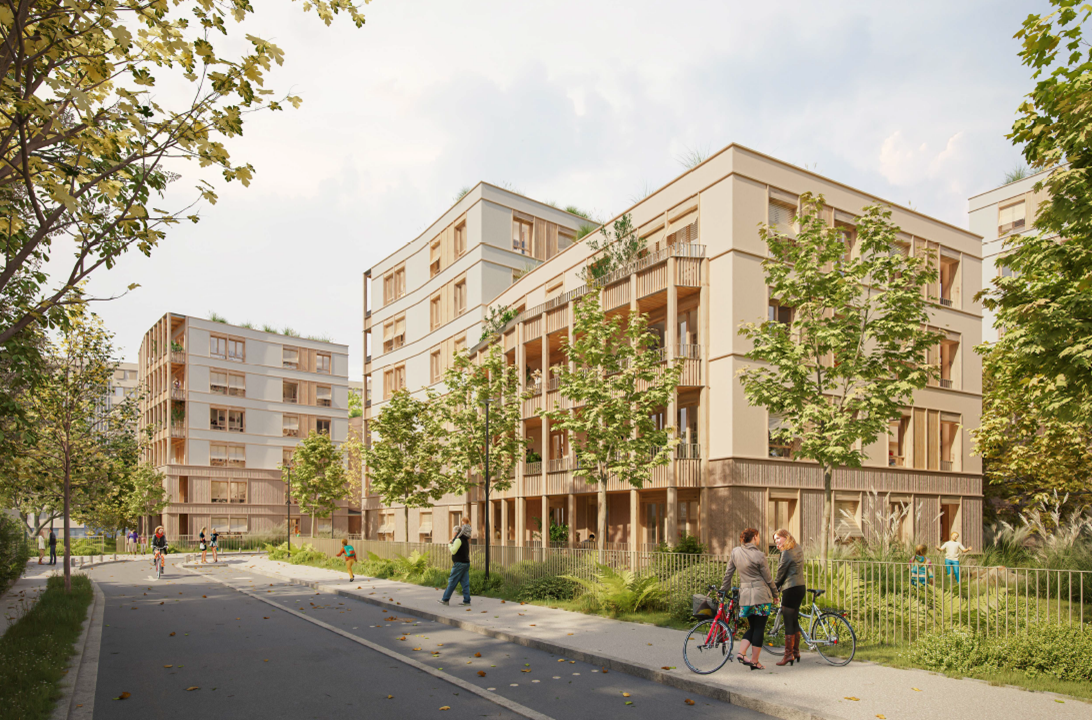 Construction de nouvelles résidences rue du Commandant Louis Bouchet