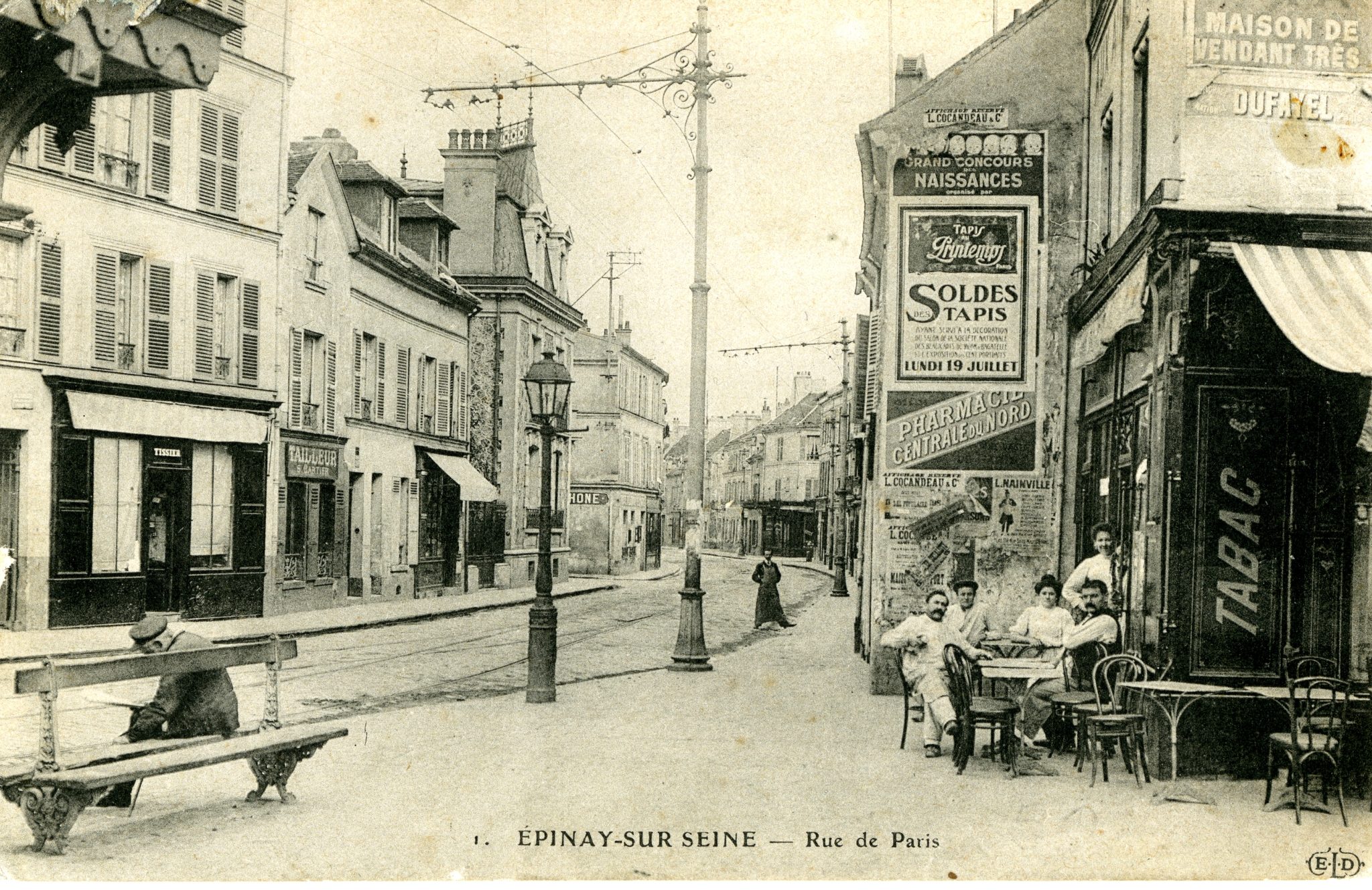 10 Fi465_rue de Paris  Mairie d'ÉpinaysurSeine  Mairie d'Épinay